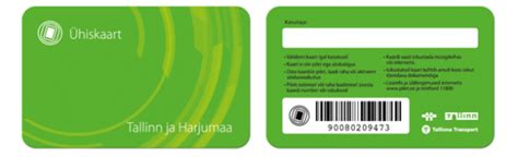 tallinn public transportation card